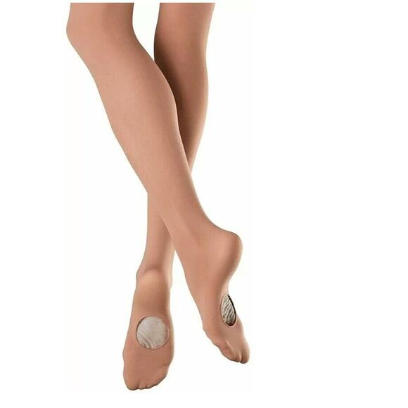 Bloch Women Convertible Tight Light Tan Size S/M 3483 - Picture 1 of 1